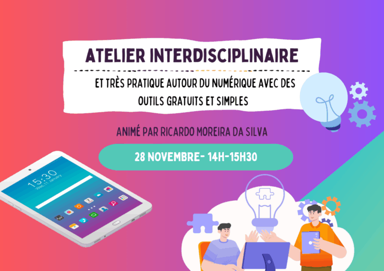 Atelier interdisciplinaire et pratique autour du numérique 